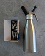 Slagroomspuit met patronen - Professioneel, Ophalen of Verzenden, Gebruikt