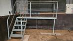 Stalen Gegalvaniseerd Bordes met Trap, Doe-het-zelf en Verbouw, Ophalen