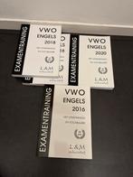 Examentraining VWO Engels (2016, 2x2018, 2020), Ophalen of Verzenden, Gelezen, WO