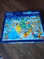 Disney Kerstpuzzel 1000 stukjes - king, Ophalen of Verzenden, 500 t/m 1500 stukjes, Gebruikt, Legpuzzel