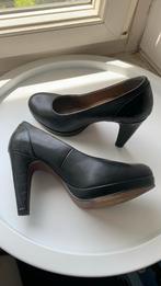 Zwart lederen No Stress pumps, maat 37, Kleding | Dames, Schoenen, Ophalen of Verzenden, Zo goed als nieuw, Zwart