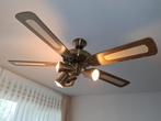 Plafond ventilator met lampen, Witgoed en Apparatuur, Ventilatoren, Ophalen of Verzenden, Zo goed als nieuw, Plafondventilator