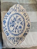Vintage Blauw-Wit Bord, Ophalen