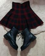 Rokje met ruitje size S, Kleding | Dames, Rokken, Ophalen of Verzenden, Zo goed als nieuw, Zwart, Boven de knie