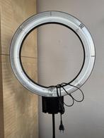 Ringlamp-set compleet (ringlamp, statief, telefoonhouder), Ophalen, Zo goed als nieuw, Lamp of Flitsset