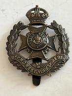 WW1 8e Bataljon West Yorkshire Regiment badge, Verzamelen, Militaria | Algemeen, Verzenden, Landmacht, Engeland, Embleem of Badge
