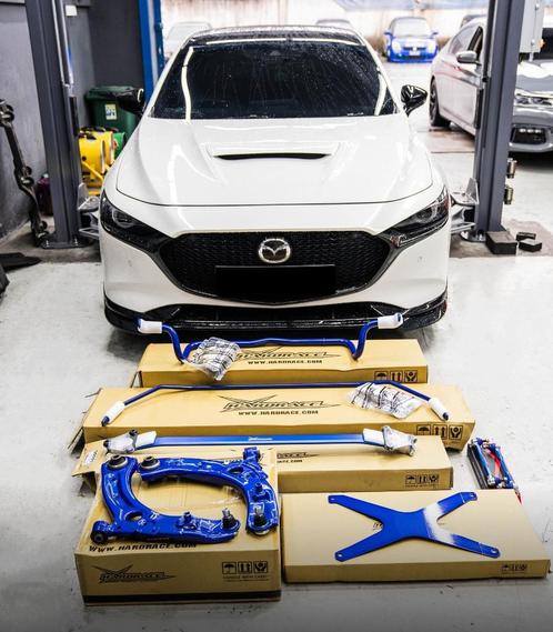 Hardrace brace veerpootbrug swaybar arm - Mazda 3 BP 19+, Auto diversen, Tuning en Styling, Ophalen of Verzenden