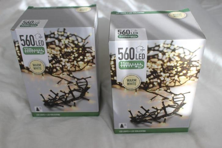 Nieuwe sets 560 LED 's Kerstverlichting, Diversen, Kerst, Nieuw, Ophalen of Verzenden
