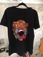 Band shirt Rolling Stones, Kleding | Heren, T-shirts, Gedragen, Maat 48/50 (M), Zwart, Verzenden