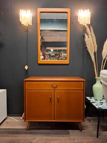 Vintage Formule wandkast teak kast wandmeubel ladekast  beschikbaar voor biedingen