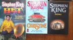 3x Stephen King: Het,  Razernij en Christine,, Gelezen, Amerika, Stephen King, Ophalen of Verzenden