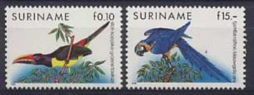 Suriname 685/6 postfris Vogels 1991, Postzegels en Munten, Postzegels | Suriname, Postfris, Ophalen of Verzenden