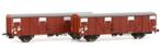 Exact-train EX20180 NS set 2 Hbs (bruin) tp. III - HO, Hobby en Vrije tijd, Modeltreinen | H0, Overige merken, Gelijkstroom, Ophalen of Verzenden