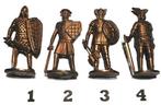 07k-Ferrero kinder surprise metal krieger 1.-12.jh. Noorse, Ophalen of Verzenden, Zo goed als nieuw, Overige typen
