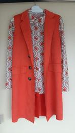 Gilet + blouse, maat 38/40, Kleding | Dames, Blouses en Tunieken, Maat 38/40 (M), Made in Italy, Nieuw, Oranje