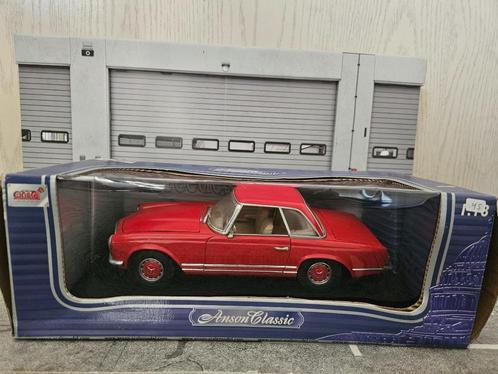 Anson Mercedes 280 SL 1970 1/18 in ovp, Hobby en Vrije tijd, Modelauto's | 1:18, Zo goed als nieuw, Auto, Anson, Ophalen of Verzenden