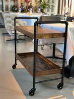 Keukentrolley of bijzettafel industrieel, Huis en Inrichting, Keuken | Keukenelementen, Ophalen, 50 tot 100 cm, Zo goed als nieuw