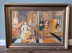 Naar Pieter de Hoogh, Antiek en Kunst, Kunst | Schilderijen | Klassiek, Ophalen of Verzenden