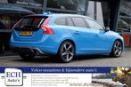 Volvo V60 T4 180 pk R-Design Rebel Blue Dealer o.h., Voorwielaandrijving, 4 cilinders, Met garantie (alle), Origineel Nederlands