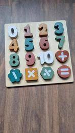 Houten Cijfer Puzzel, Ophalen of Verzenden, Nieuw, Puzzelen