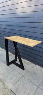 Mooie sidetable / hoge tafel / statafel 103h×110b×52d, Ophalen of Verzenden, Zo goed als nieuw