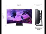 Samsung Odyssey ARK 55" Curved Gaming Monitor, LED, 120 Hz, Ophalen of Verzenden, Zo goed als nieuw