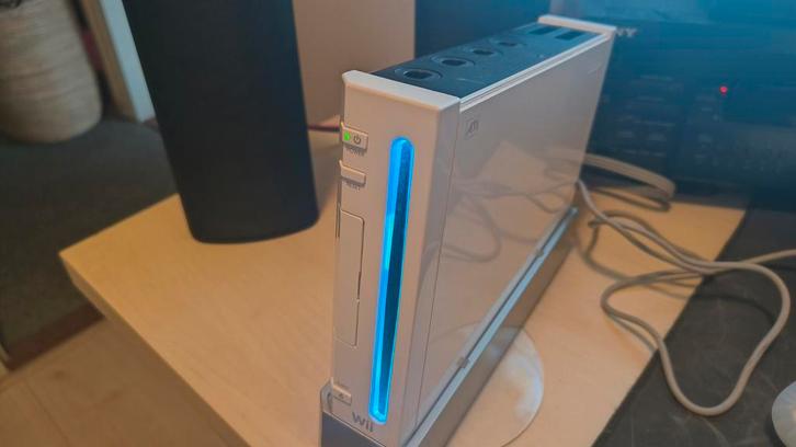 Nintendo Wii Compleet met Wiimote & Nunchuck, Spelcomputers en Games, Spelcomputers | Nintendo Wii, Gebruikt, Met 1 controller