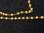 14 k gouden rozenkrans ketting 24,4 gram 60 cm, Sieraden, Tassen en Uiterlijk, Kettingen, Ophalen of Verzenden, Nieuw, Goud, Goud