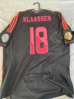 Gesigneerd Ajax shirt Davy Klaassen + video bewijs, Ophalen of Verzenden, Gedragen, Maat 52/54 (L), Zwart