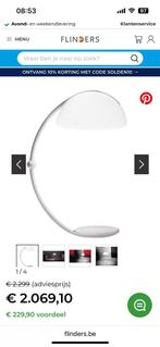 Martinelli luce design vloerlamp perfecte staat, Huis en Inrichting, Lampen | Vloerlampen, Ophalen, Zo goed als nieuw, Metaal