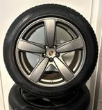 Winter! Porsche Macan "Classic" Velgen + winterbanden, 19 inch, Gebruikt, 255 mm, Banden en Velgen