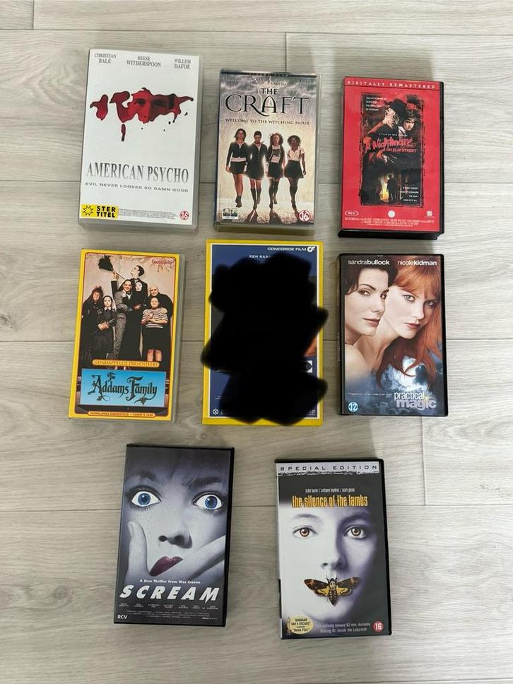 Horror Videobanden Collectie, Cd's en Dvd's, VHS | Film, Gebruikt, Horror, Vanaf 16 jaar, Ophalen of Verzenden