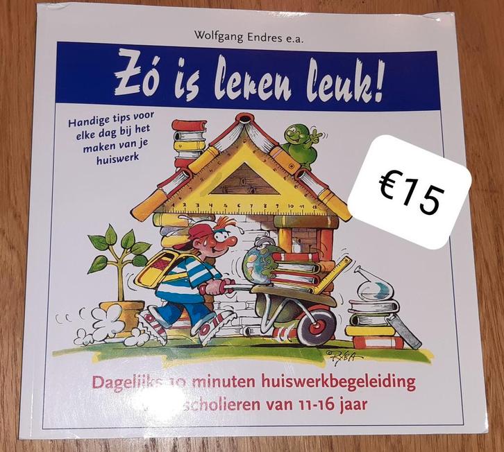 Zo is leren leuk! - Huiswerkbegeleiding, Boeken, Studieboeken en Cursussen, Ophalen of Verzenden