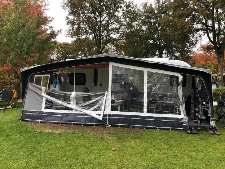 Dorema Emerald 270 maat 18 incl.Aluminium easy grip frame., Caravans en Kamperen, Voortenten en Luifels, Zo goed als nieuw, Dorema