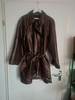 Vintage Escada Margaretha Ley Trenchcoat Maat 36, Bruin, Escada, Ophalen of Verzenden, Zo goed als nieuw