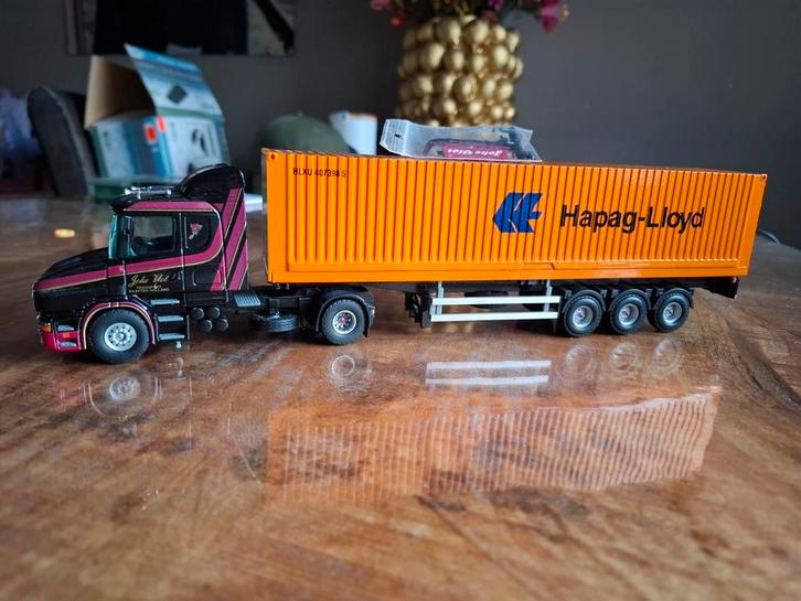 Tekno joke vlot, Hobby en Vrije tijd, Modelauto's | 1:50, Gebruikt, Bus of Vrachtwagen, Tekno, Ophalen of Verzenden