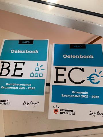 Eindsprint oefenboek bedrijfseconomie en economie Havo  beschikbaar voor biedingen