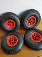 Steekwagenwiel 3.00x4 - 4 stuks € 30,00, Ophalen of Verzenden, Van der kaap, Info@vanderkaaphandelsonderneming.nl, Vollenhove