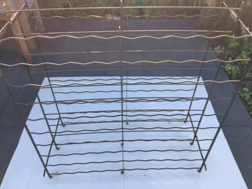 Rigidex antiek wijnrek > 100 flessen, Huis en Inrichting, Woonaccessoires | Wijnrekken, Gebruikt, 75 cm of meer, Metaal, 25 flessen of meer