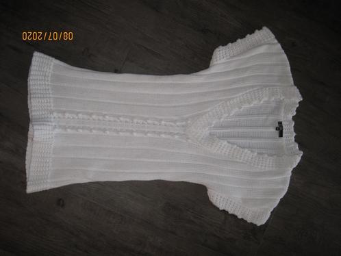 2 Elles Collection witte trui korte mouw maat S, Kleding | Dames, Truien en Vesten, Gedragen, Maat 36 (S), Wit, Ophalen of Verzenden