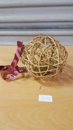 344 ] kerstbol riet, Diversen, Ophalen of Verzenden