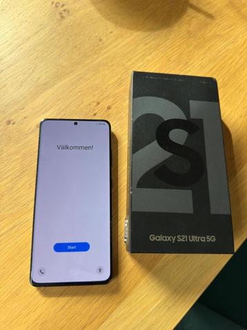 Samsung Galaxy S21 Ultra 128GB – kleine schade, werkt top beschikbaar voor biedingen