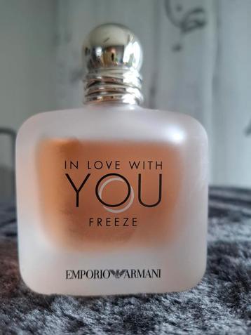 Emporio armani in love with you freeze 100 ml edp beschikbaar voor biedingen