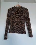 Leuke Vero Moda top met zebraprint - Maat M, Maat 38/40 (M), Vero Moda, Zwart, Ophalen of Verzenden
