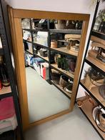 Grote houten spiegel - gratis af te halen!, Ophalen, Gebruikt, 75 tot 100 cm, 150 tot 200 cm
