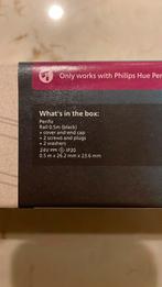 Philips Hue Perifo rail 0,5m zwart (nieuw), Ophalen of Verzenden, Nieuw