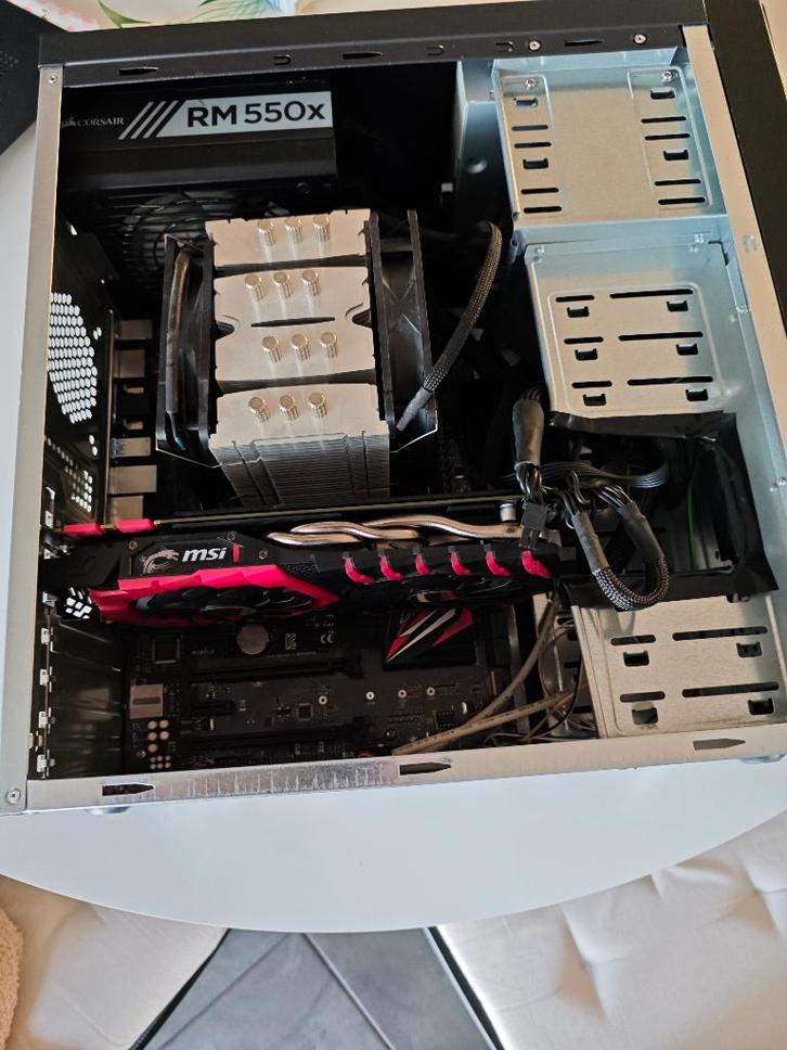 PC, computer, i5 6600k, GTX1080, 16gb DDR4, Computers en Software, Desktop Pc's, Zo goed als nieuw, 4 Ghz of meer, 16 GB, Met videokaart