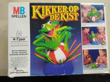 MB Kikker op de Kist the Muppets show Kermit de kikker 