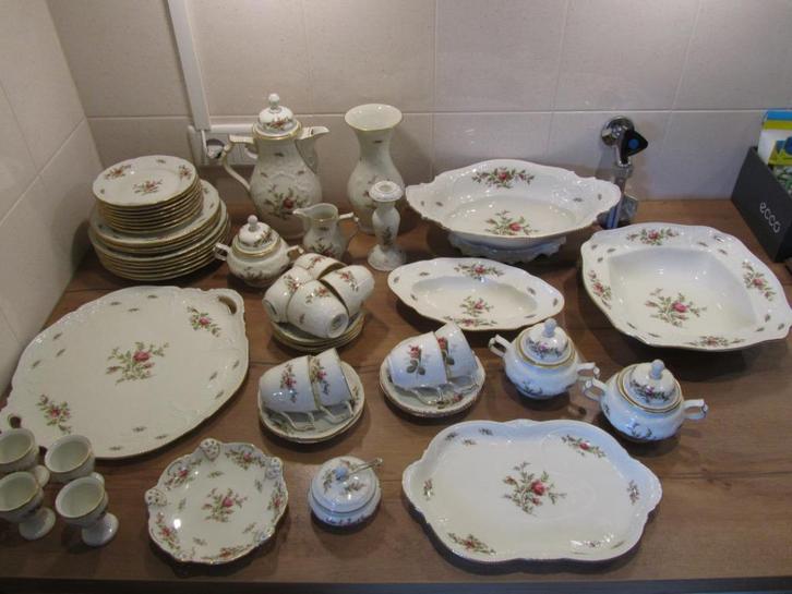 Sanssouci elfenbein ivoor Ramona Rosenthal serviesdelen, Huis en Inrichting, Keuken | Servies, Zo goed als nieuw, Porselein, Ophalen of Verzenden