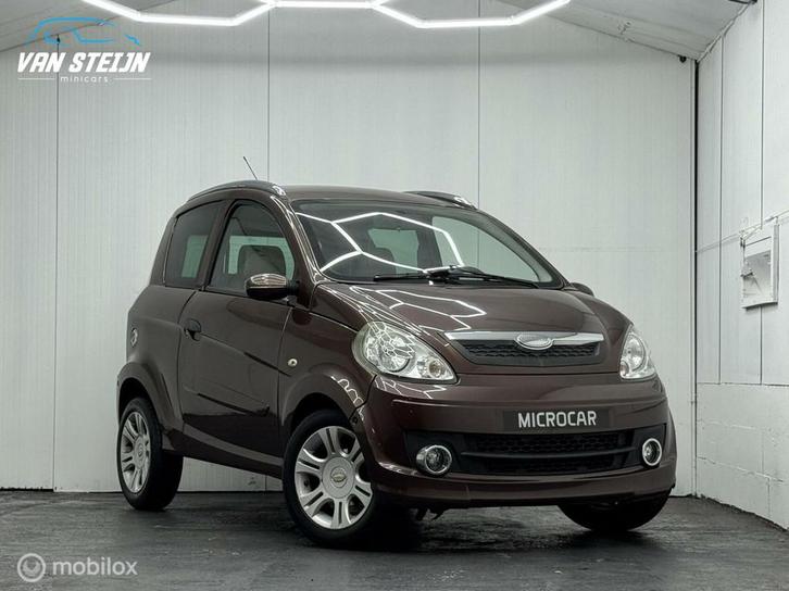 Microcar Brommobiel M.GO S-5000 Bruin | Topstaat | 19dkm, Diversen, Brommobielen en Scootmobielen, Gebruikt, Microcar